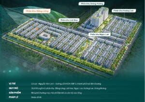 mặt bằng 5 phân khu K-HOME NEW CITY