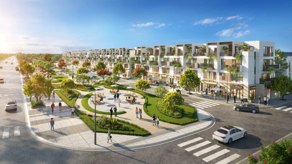 Dãy nhà phố thương mại K-Shophouse 1 trệt 1 lửng 2 lầu mẫu T-M2 Dãy nhà phố thương mại K-Shophouse 1 trệt 1 lửng 2 lầu mẫu T-M2