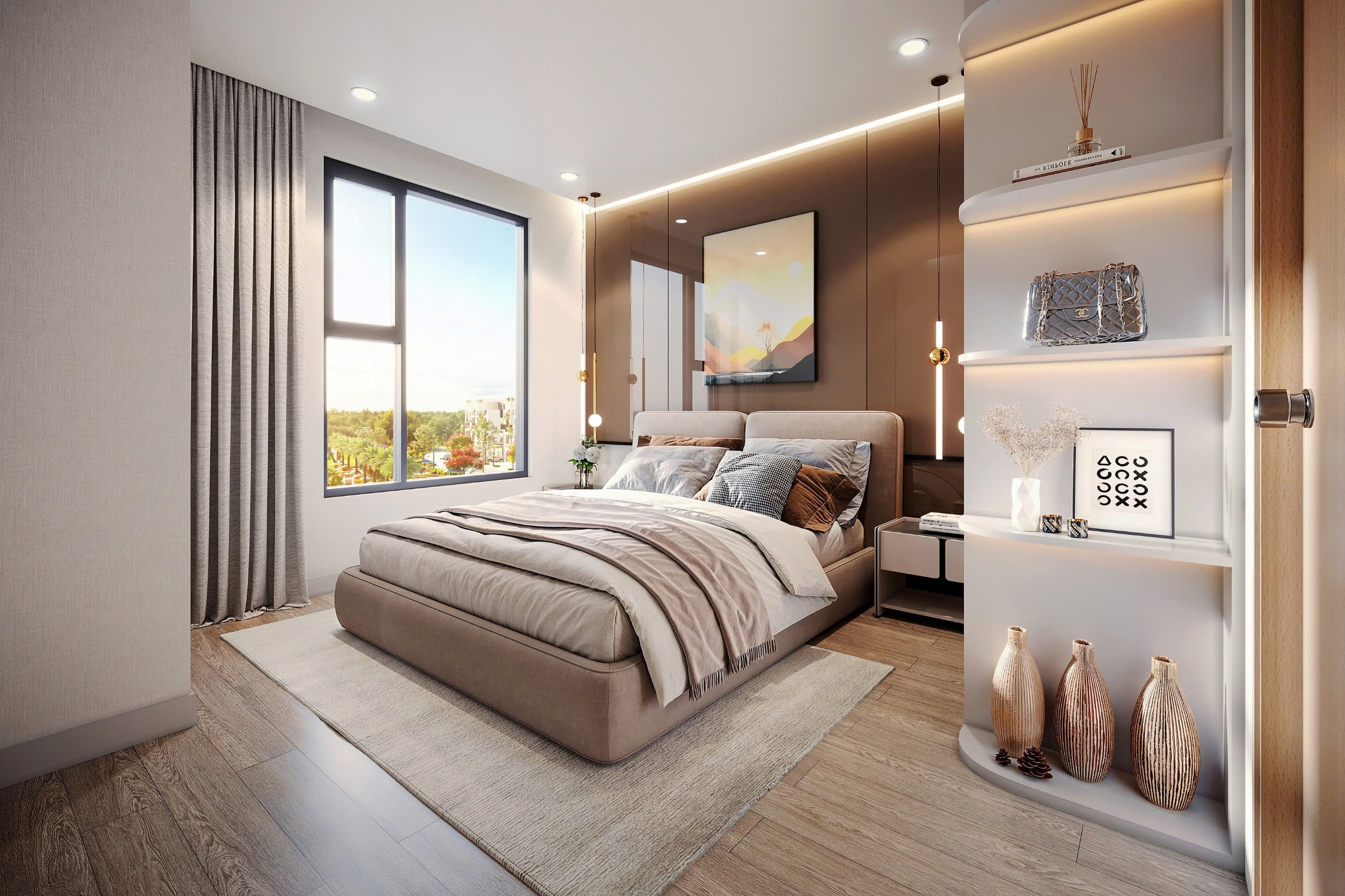 nhà mẫu căn hộ chung cư K-Home Apartment dự án K Home New City Bình Dương