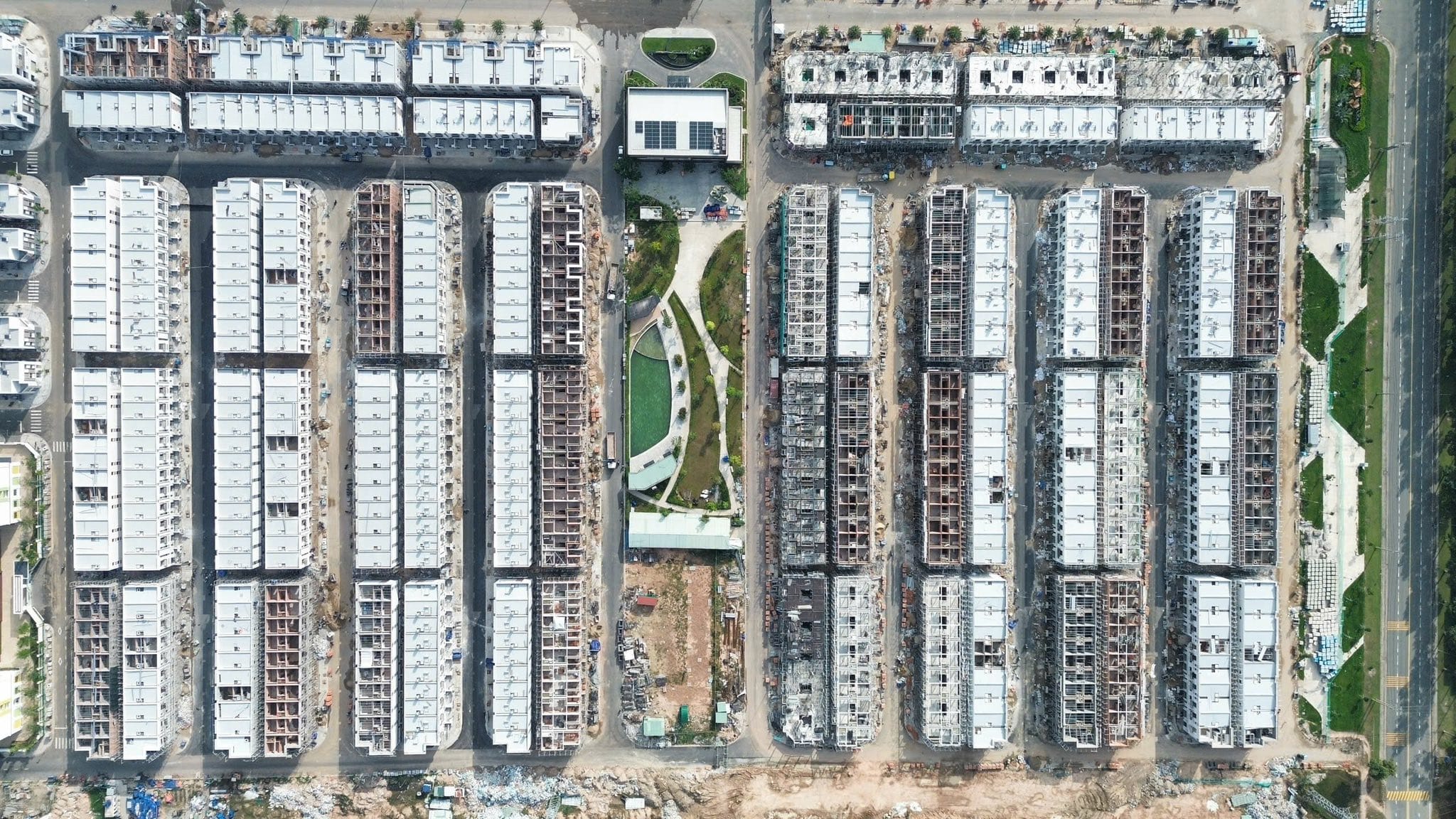 Tiến độ nhà phố căn hộ chung cư K-Home New City Bình Dương Tháng 3/2026 mới nhất Kim Oanh Land