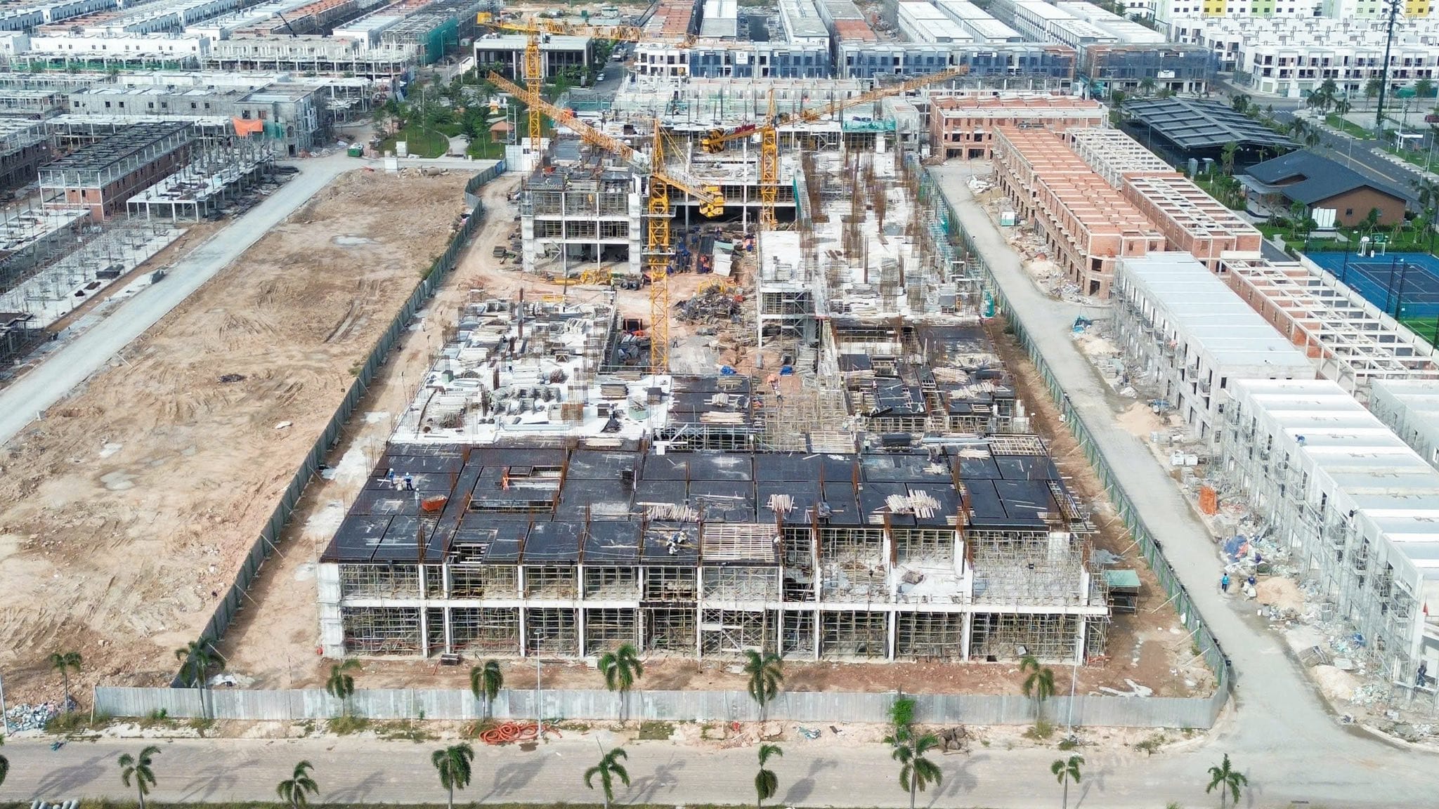 Tiến độ tòa nhà căn hộ chung cư K-Home Apartment Bình Dương tháng 3/2026