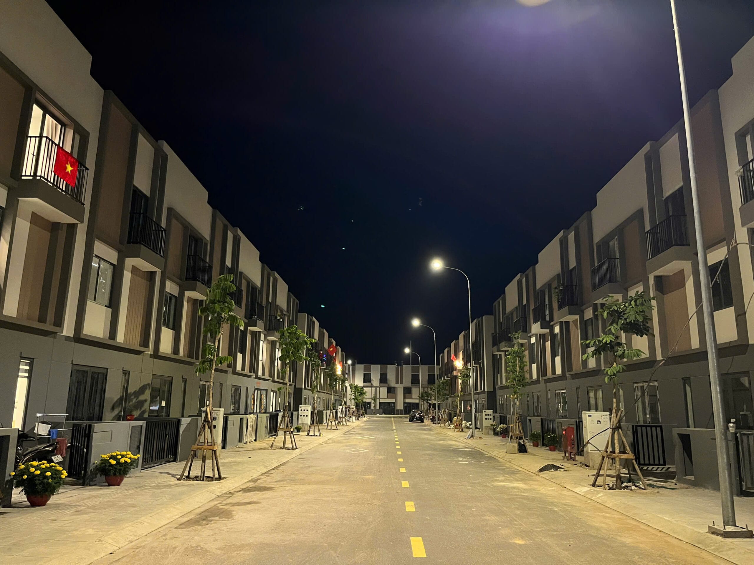 Nhà phố Bằng Lăng K-Home New City tháng 3/2026 đã đi vào hoạt động.