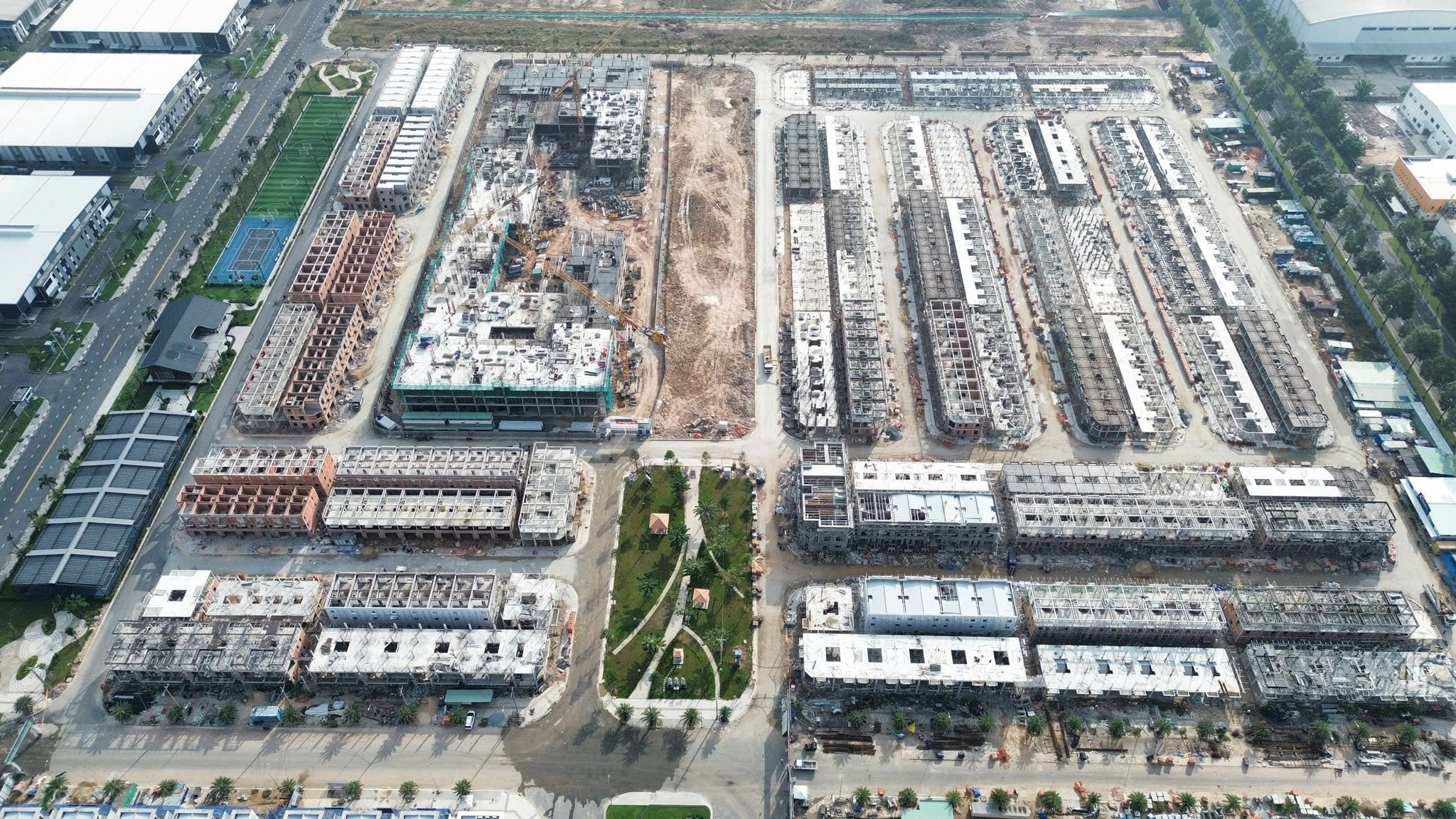 Tiến độ phân khu Giáng Hương + Hoàng Lan K-Home New City tháng 3/2026