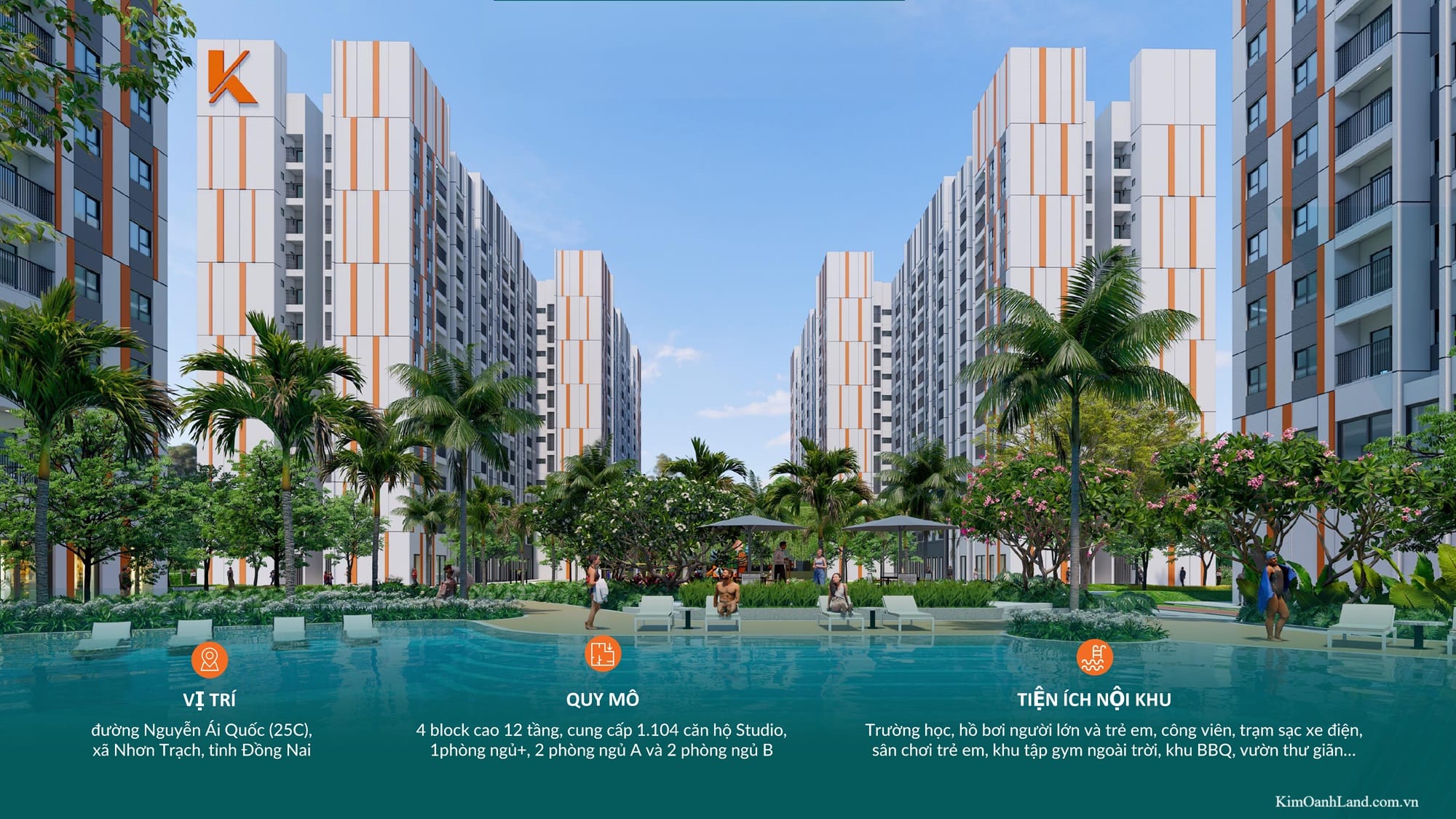 Thông tin tổng quan dự án nhà ở xã hội Nhơn Trạch K-Home Avenue