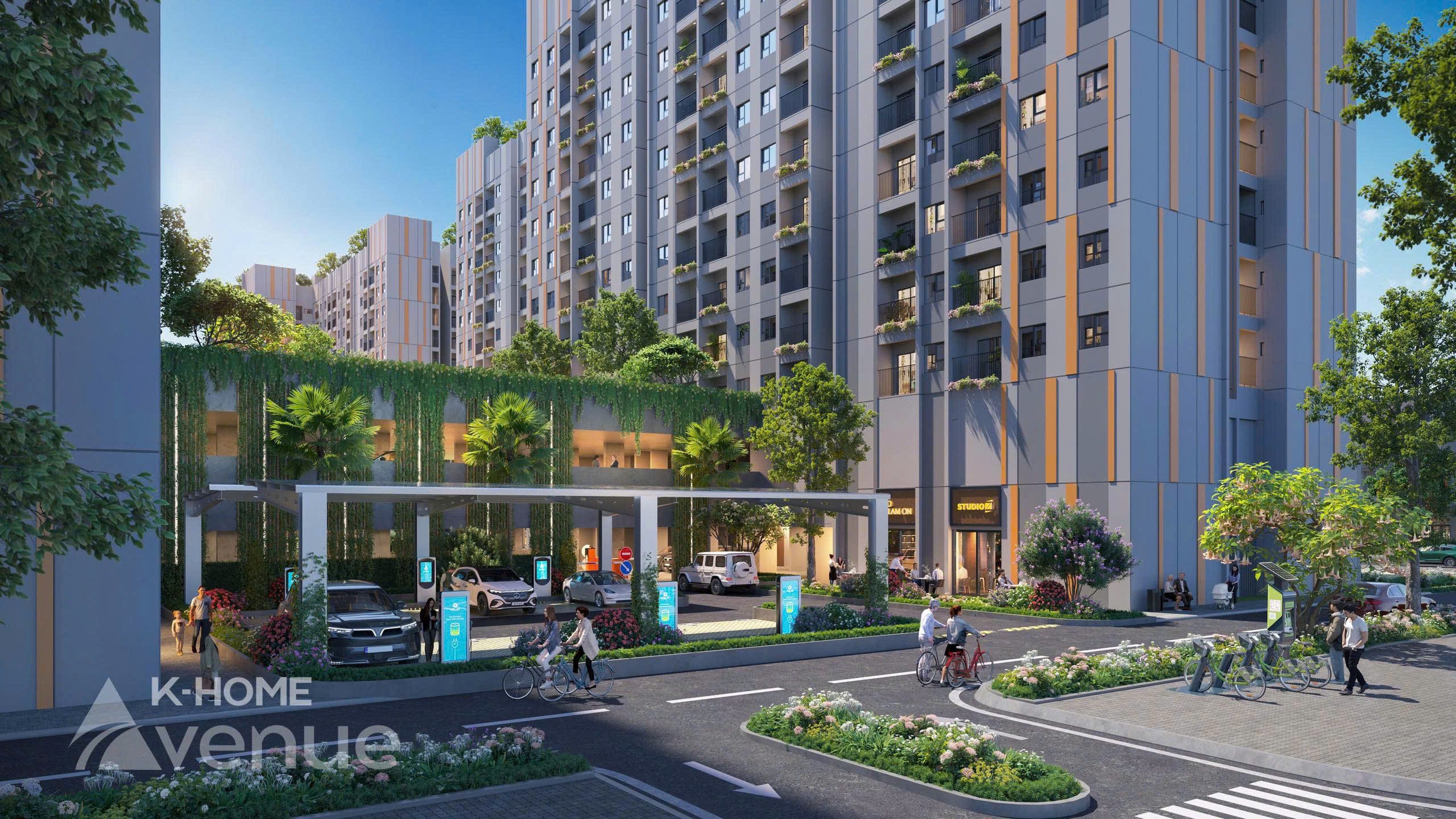 Bãi để xe thông minh.