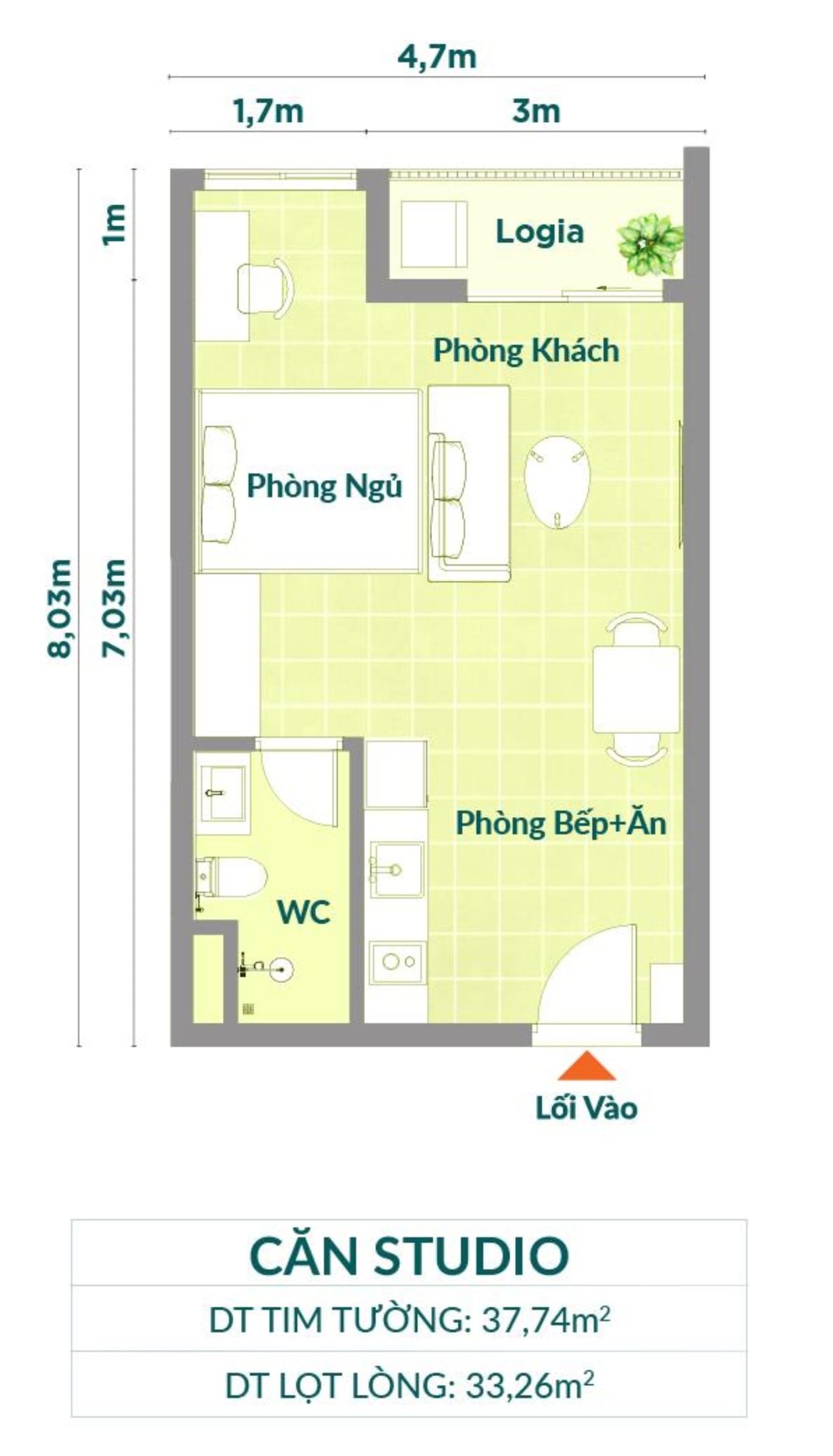 chung cư Stuido K-Home Avenue Nhơn Trạch